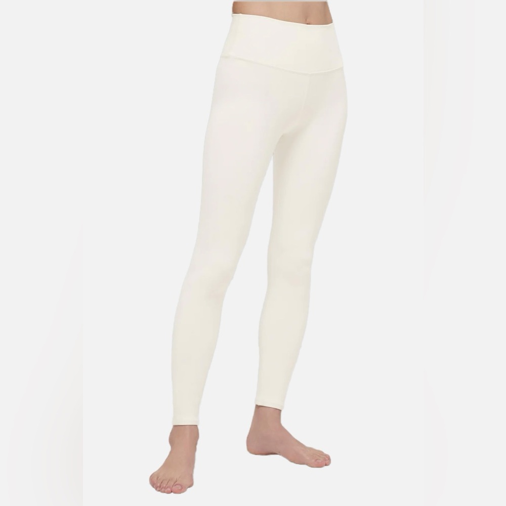 alo‎ Women’s High-Waist Airbrush Legging Size XS Ivory Compression